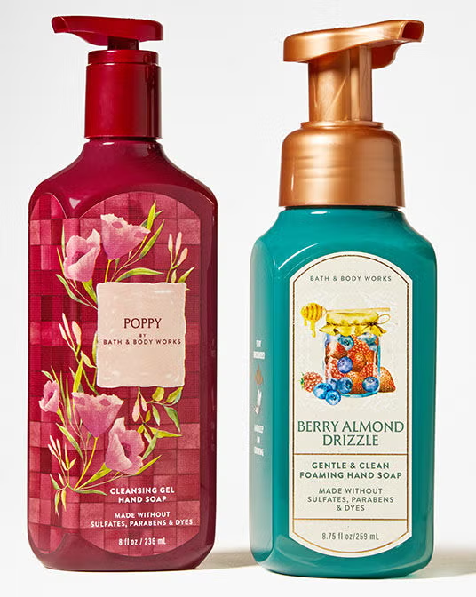5 for $29 Hand Soaps