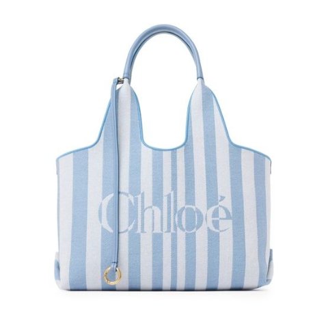 Chloe Stripy Mini Tote Bag
