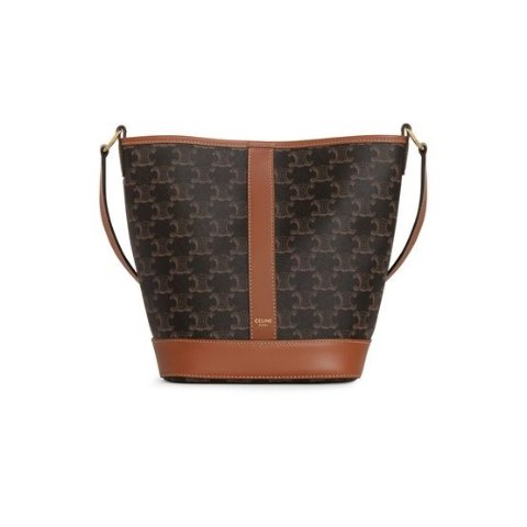 Celine Triomphe Small Bucket Bag Calfskin
