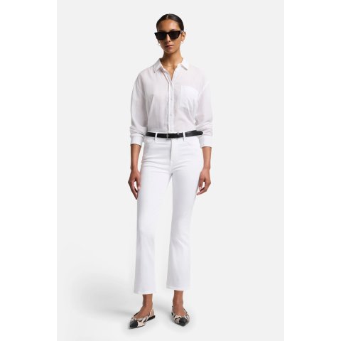 7 For All Mankind Slim Illusion High Waist Slim Kick Pants