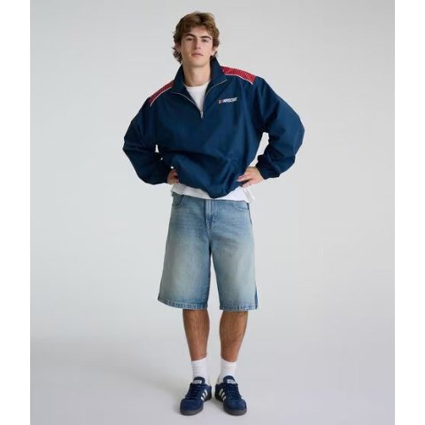 Aeropostale Red Bull Trackhouse Quarter-Zip Track Jacket