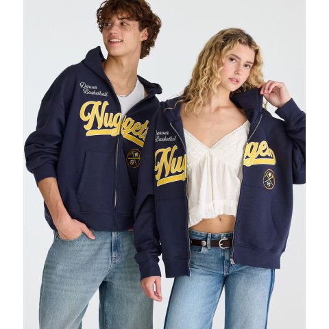 Aeropostale Denver Nuggets Full-Zip Sweatshirt