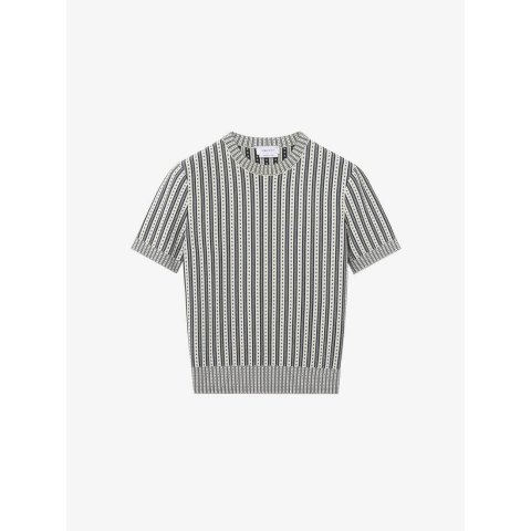 Alexander McQueen Striped Knit Top