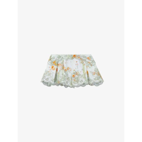 Alexander McQueen Sangallo Floral Micro Shorts