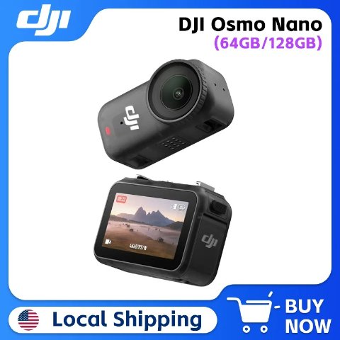 DJI Osmo Nano 4K Lightweight 64GB