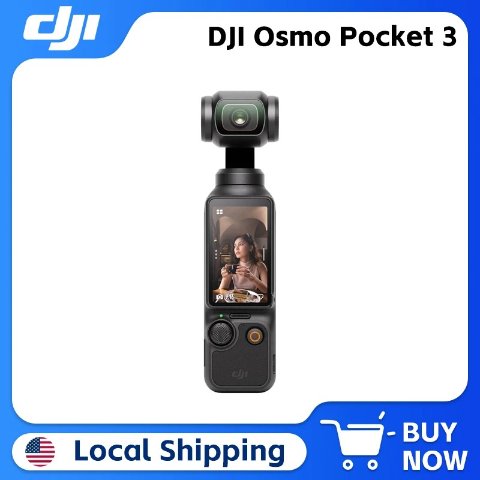 DJI Osmo Pocket 3 4K Camera 1-Inch CMOS