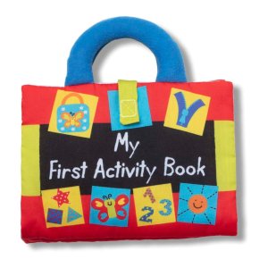 Melissa & Doug K’s Kids Baby Soft Activity Book 8 Pages