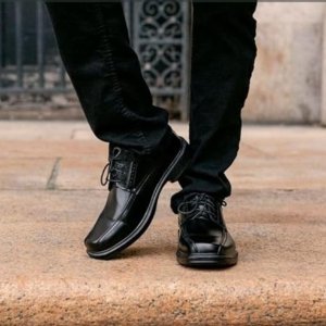 Deer Stags Williamsburg Men's Oxford Dress Shoes Black