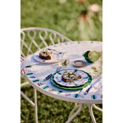 Anthropologie Annette Melamine Dessert Plates Set of 4