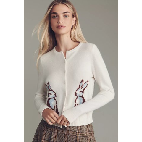 The Juliet Cashmere Cardigan Sweater