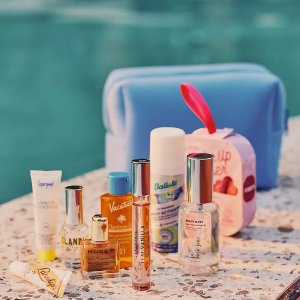 By Anthropologie 12-Piece Summer Beauty Bag