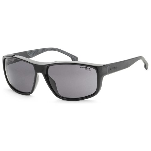 Carrera Men's Black Rectangular Sunglasses