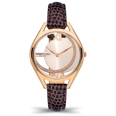 Kenneth Cole Classic Quartz Women's Watch Rose Gold Dial