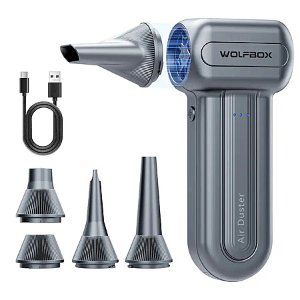 WOLFBOX DF60 Cordless Air Duster 110,000 RPM