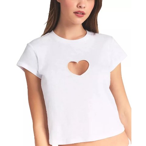 SKIMS SKIMS Baby Heart Jersey Tee