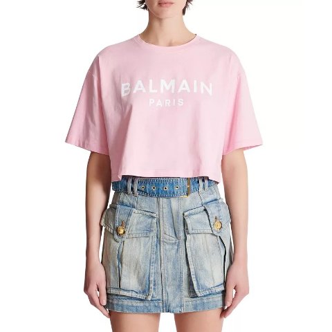 Balmain T-Shirt Paris Print