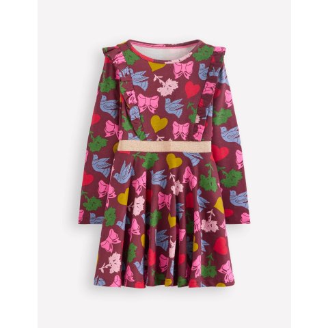 Boden Cora Jersey Dress Chestnut