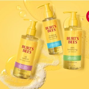 Burt's Bees Cleansers New Release