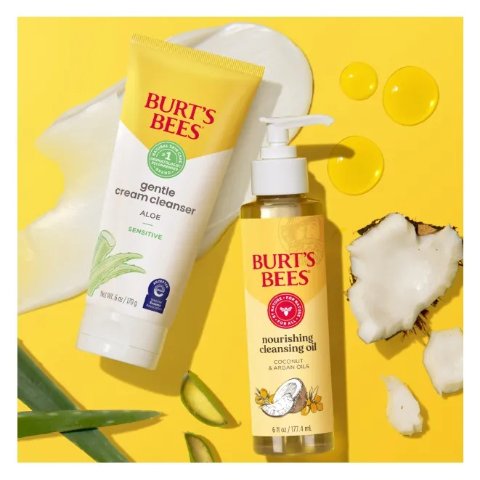 Burts Bees Sensitive Skin Double Cleansing Set