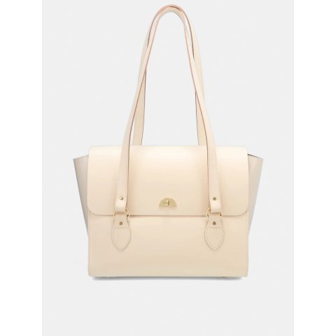 The Emily Tote Cream