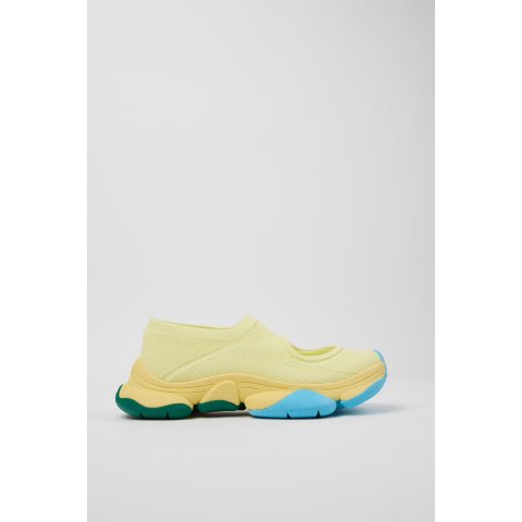 Camper Karst Men's Yellow Recycled PET Sneakers