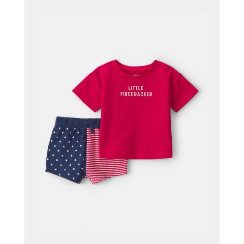 Carter's Baby 2-Piece Set Red/Navy Blue