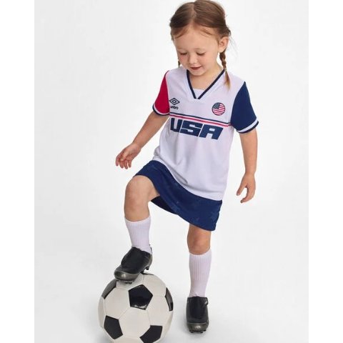 Carter's Umbro Soccer Jersey & Skort Set Red/White/Blue 2-Piece
