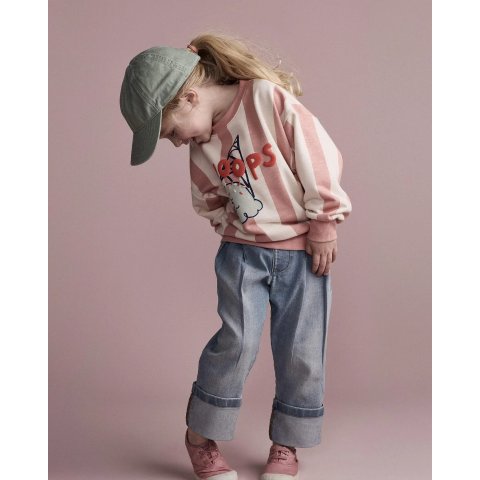 Denim Toddler Cuffed Pant Blue