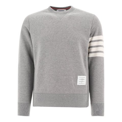 Thom Browne 4-Bar Crewneck Sweatshirt