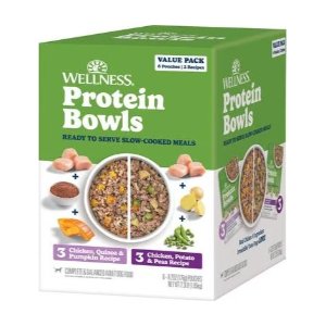 Wellness protein bowls for dogs
