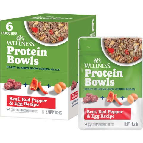 Wellness Wellness Beef Egg Dog Food 6.2oz 6-Pack
