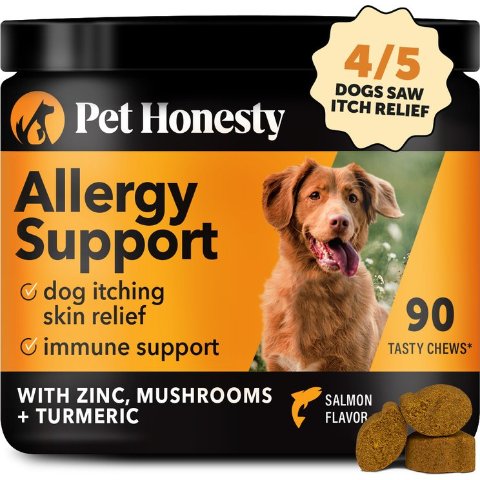 Pet Honesty Allergy Chews Salmon Flavor 90 Count
