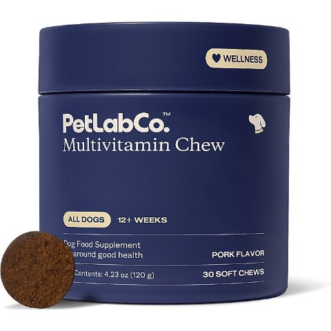 PetLabCo. Multivitamin Pork Flavor Dog Supplement 30 Count