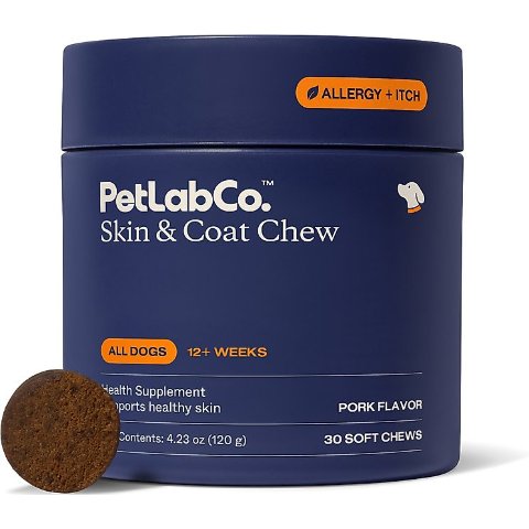 PetLabCo. Pork Flavored Soft Chew for Dogs 30 Count