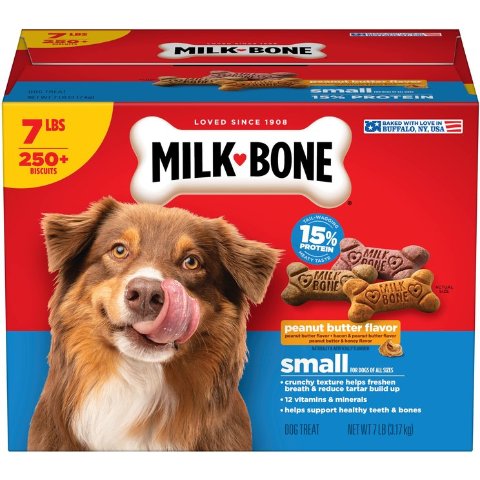 Milk-Bone Milk-Bone Small Dog Peanut Butter Treats 7lb