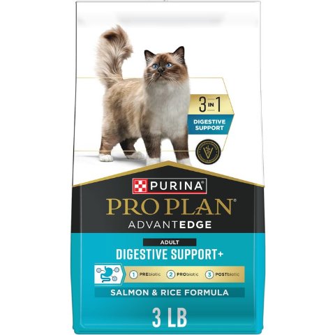 Purina Pro Plan Adult Salmon & Rice High Protein Cat Food 3lb