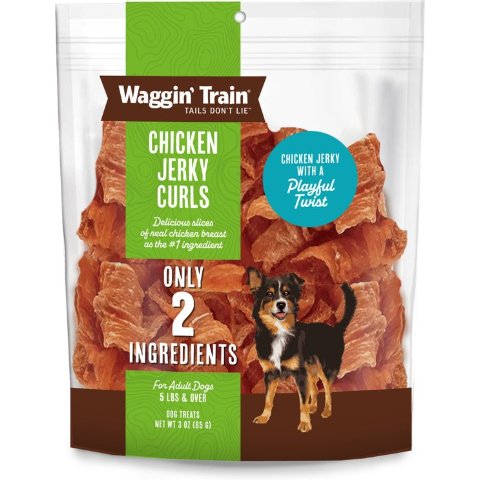 Waggin' Train Chicken Jerky Curls Dog Treats 16oz