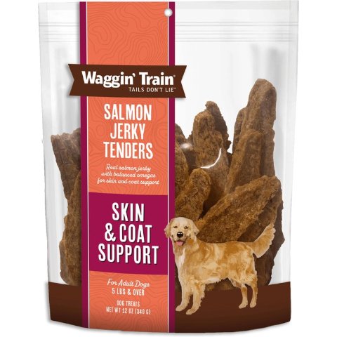 Waggin' Train Salmon Dog Treats 12oz