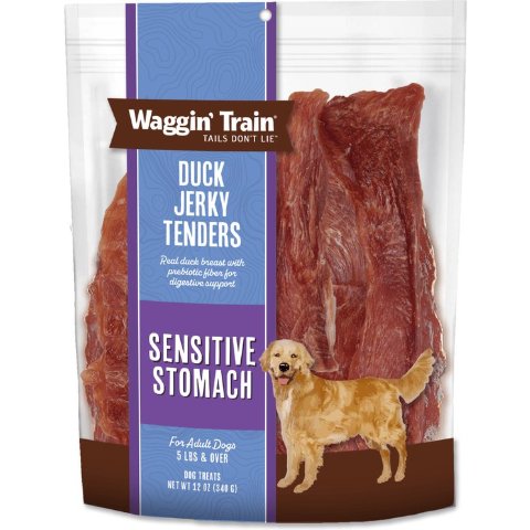 Waggin' Train Duck Jerky Sensitive Stomach 12oz