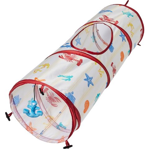 FRISCO Frisco Foldable Cat Tunnel Silvervine Catnip
