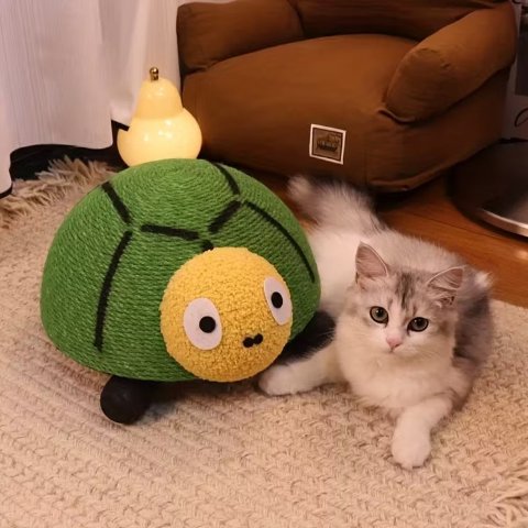 NonoPets Turtle Cat Scratcher 14x8 Inch