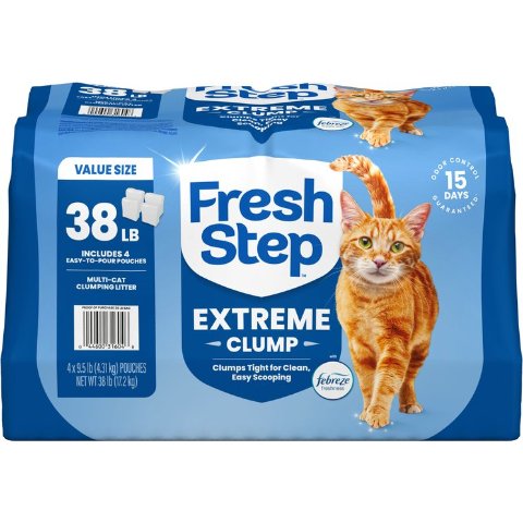 Fresh Step Fresh Step Extreme Clumping Cat Litter 38 lb