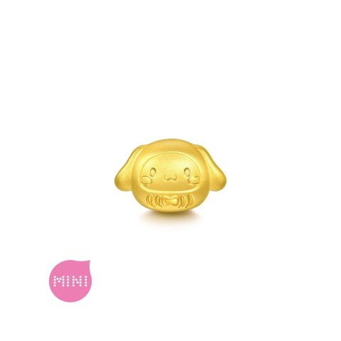 Chow Sang Sang Cinnamoroll 999 Gold Daruma Charm