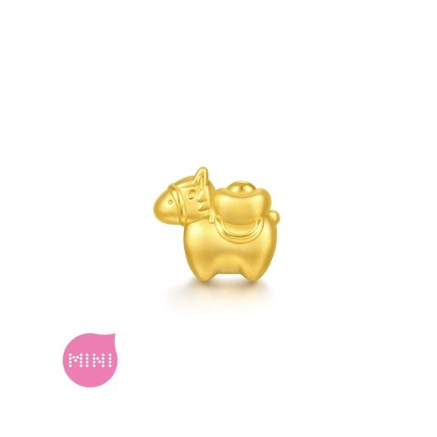 Chow Sang Sang Blessings 999 Gold Horse Charm