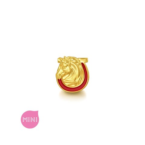 Chow Sang Sang Blessings 999 Gold Horse Charm
