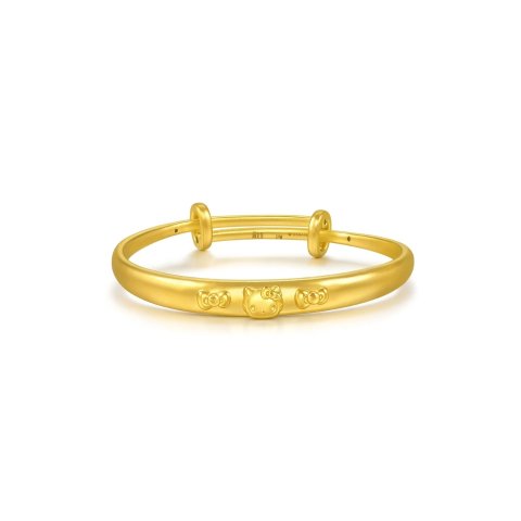 Chow Sang Sang Hello Kitty 999 Gold Baby Bangle