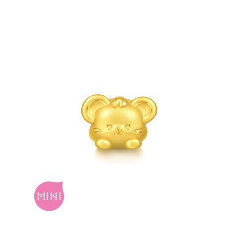 Chow Sang Sang 'Fate & Myth' 999 Gold Rat Charm