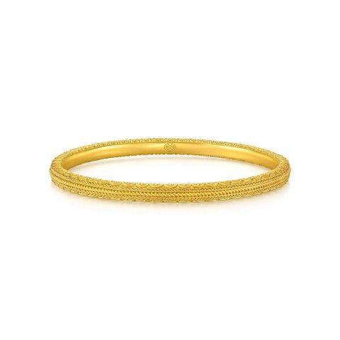 Chow Sang Sang The Oriental 999.9 Gold Bangle