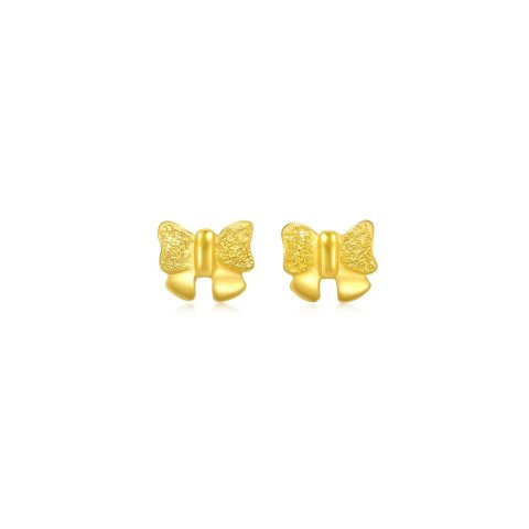 Chow Sang Sang 999.9 Gold Earrings