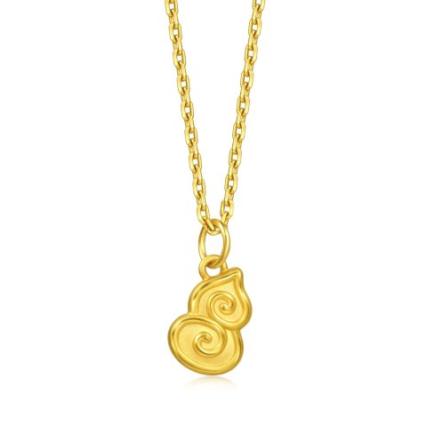Chow Sang Sang Pure Gold Gourd Pendant